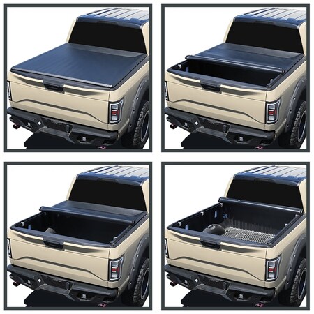 Spec-D Tuning JT SPORT 5FT BED ROLL UP TONNEAU COVER TCR-GDT20-5-MP